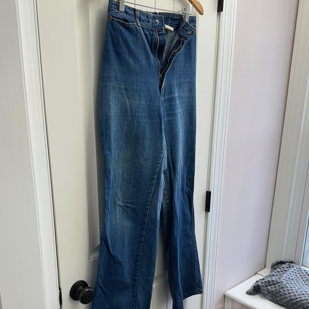 Stylish Blue Flare Women's Jeans